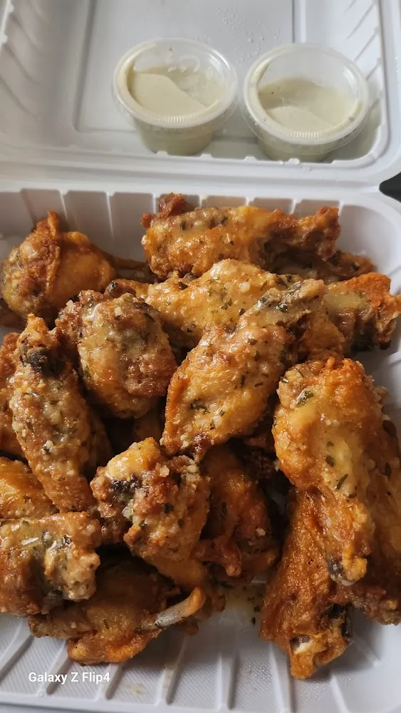 Garlic Parm Wings